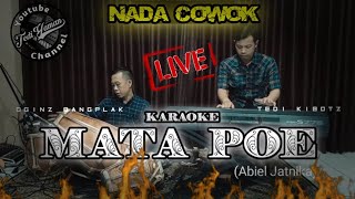 Mata Poe Karaoke Live Nada Cowok