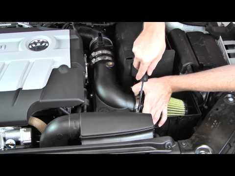 AFE Stage 2 SI Cold Air Intake Install: 2012 VW Jetta 2.0L TDI