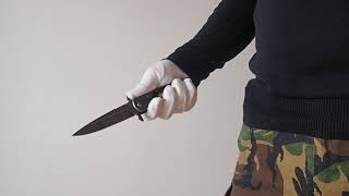 PK38 Knife - One Hand Knife Semiautomatic - Pocket Knives