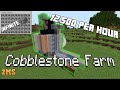 Simple Automatic Cobblestone Farm | Minecraft 1.19