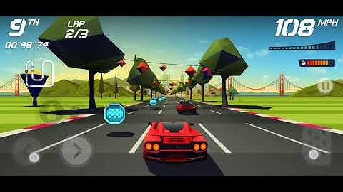 Horizon Chase - World Tour İOS Walkthrough Gameplay Part 1- California: Tutorial, San Francisco
