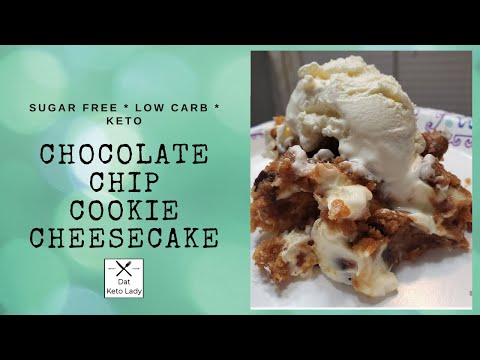 Cookie Cheesecake Dessert Sugar Free Keto