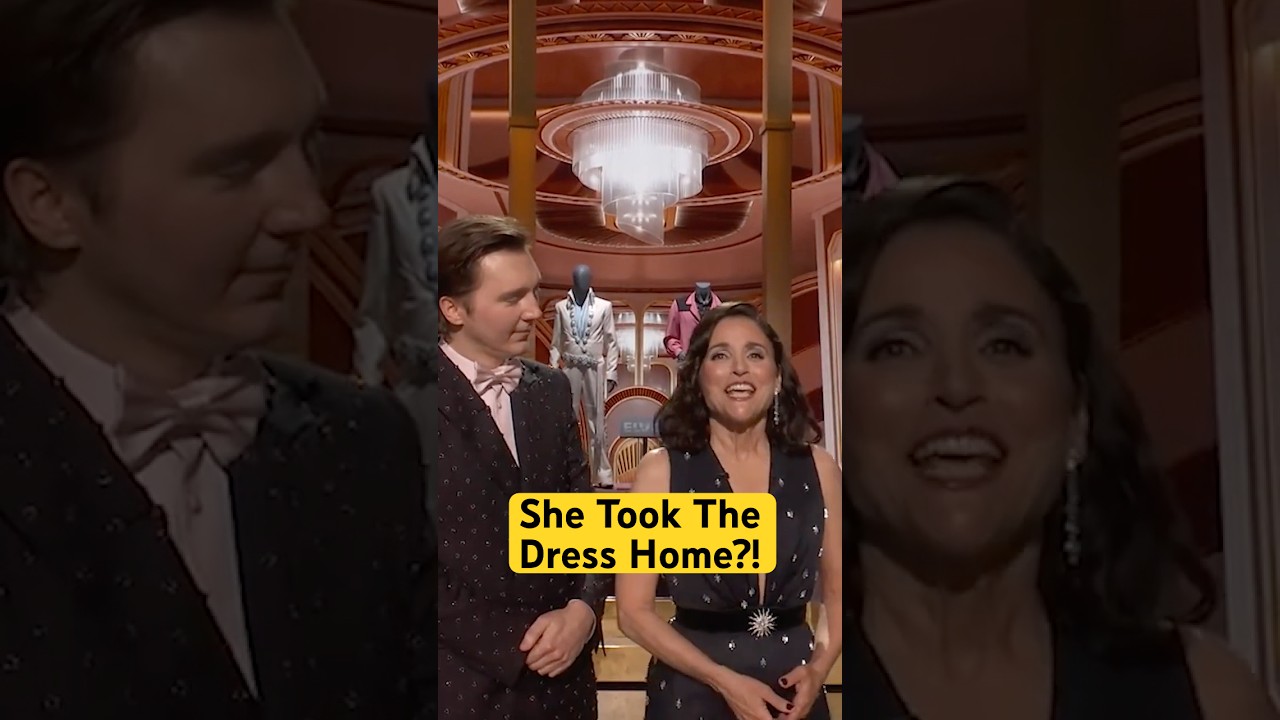 Julia Louis-Dreyfus Has a Confession About Her Oscars Dress thumbnail