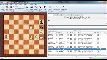 ChessBase 12 Similar endgames etc