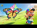 🪁🐻 Flying Kite With A Bear 🌤️✨ | Fun Outdoor Adventure for Kids | Learn Wind, Colors & Movement