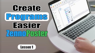 Online Zennoposter Course : Create Programs Earier (Lesson 1)