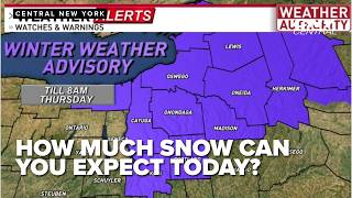 Lake effect snow showers return to CNY Wealth
