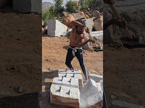 Super Fast Granite Installation Technique | Professional Kitchen