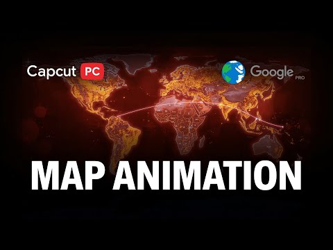 Learning Map Animation in CapCut PC + Google Earth Pro 🌍 | Video Editing Progress