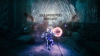 Solo Gatekeepers: Renegades (Void Warlock)