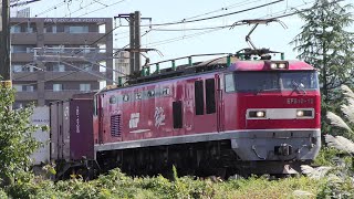 EF510-12牽引高速貨物【4K】信越本線上り4060ﾚ - YouTube