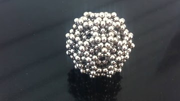 Zen magnets — mostly solid ball (rhombicosidodecahedron)