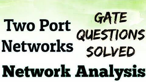 Two Port Networks/trb ece in tamil/ trb polytechnic /tneb ae/trb polytechnic ece preparation/trb2020