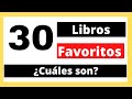 Si solo tuviera 30 libros favoritos para leer en mi librero (Libros recomendados) (Booktube Chile)