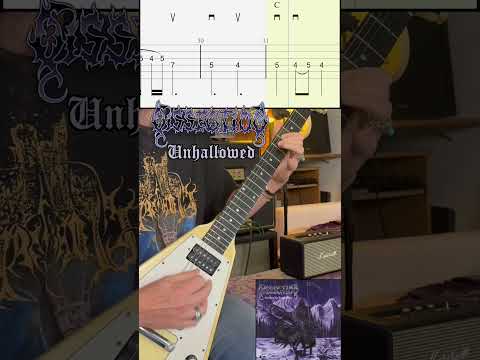 Unhallowed - Dissection 🔥 - Guitar Tab guitar tab video