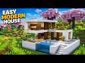 How to Build a Modern House in Minecraft | Tutorial 🏡