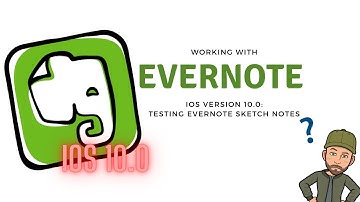 Evernote 10.0 sketching FAIL for iOS  👎
