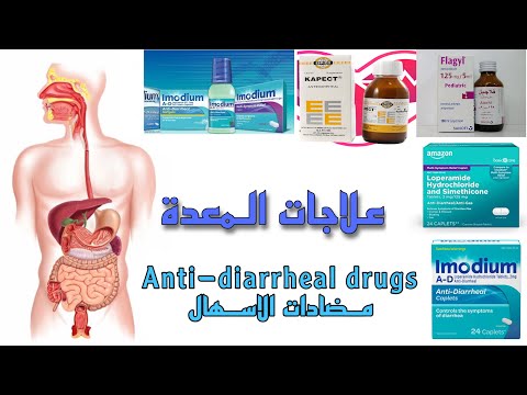 Antidiarrhoeals Drugs(Anti-Motility Drugs(Loperamide،Diphenoxylate+Atropine)Lomotil مضادات الاسهال