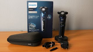 Philips S5585 - Unboxing, Test, Cleaning & Head Replacement