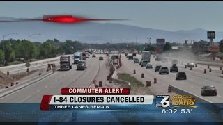 ITD to work on I-84 without closing additional lanes in Meridian