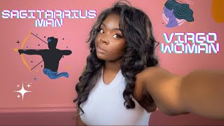 SAGITTARIUS MAN VIRGO WOMAN LOVE COMPATIBILITY MAEVEMBER