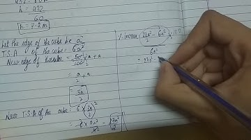 Surface areas and volumes ex-18.1 Q10 RD Sharma solutions class 9