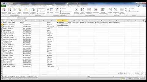 Kurs Excel Zaawansowany - [lekcja #1] - Funkcje tekstowe, LEWY, PRAWY, FRAGMENT.TEKSTU, ZNAJDŹ