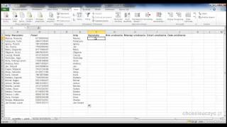 Kurs Excel Zaawansowany - [lekcja #1] - Funkcje tekstowe, LEWY, PRAWY, FRAGMENT.TEKSTU, ZNAJDŹ
