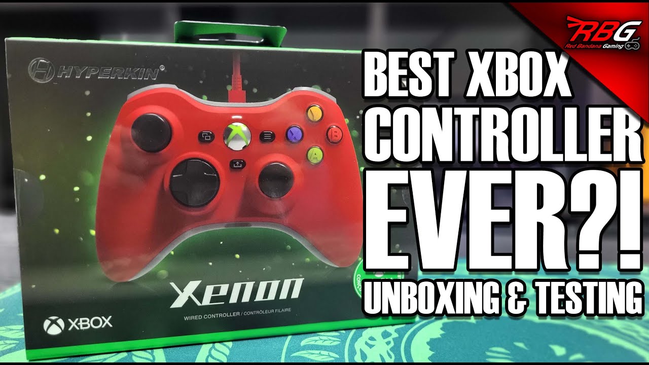 Unboxing & Testing Hyperkin Xenon Xbox 360 Controller for Xbox Series X/S,  Xbox One, and Windows PC 