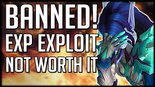 EXPLOITERS GET BANNED! Experience Potion Bugs Not Worth It? | WoW BfA
