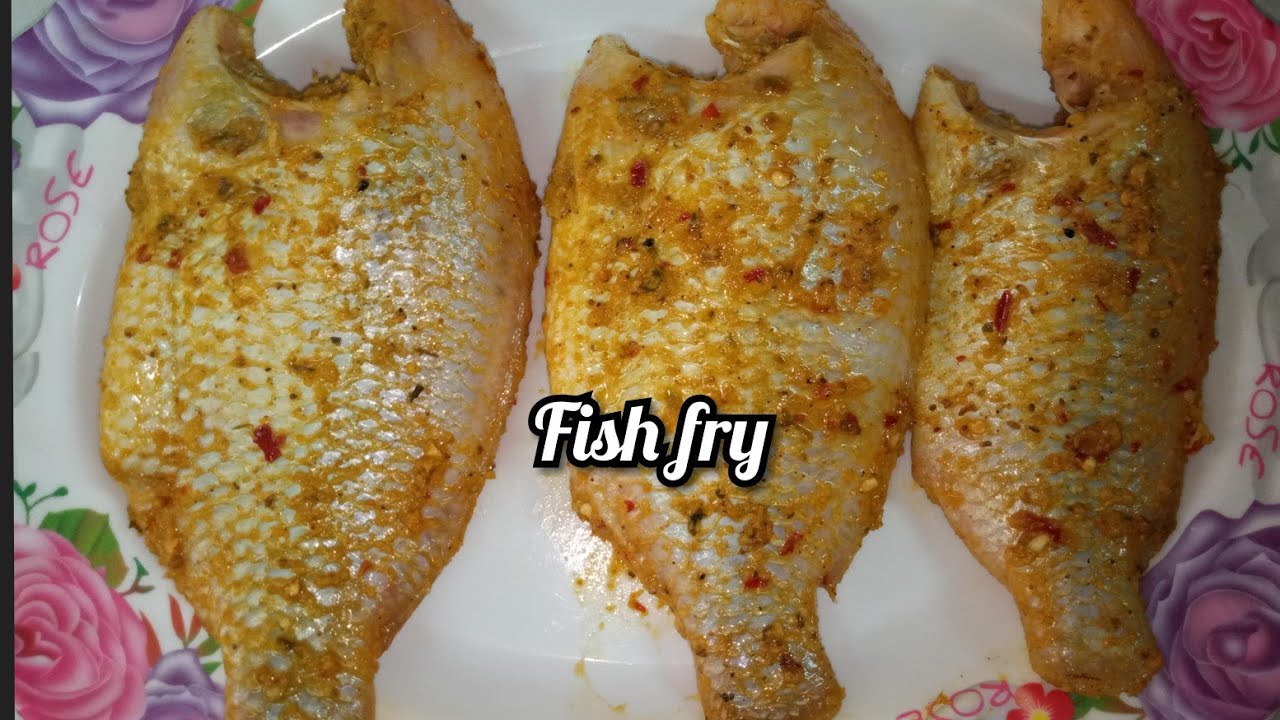 Fish fry Recipe ( Pink Perch fish) 🐟 YouTube