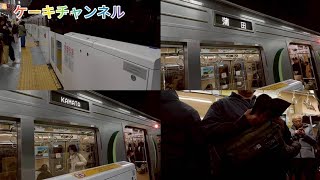 東急1500系1503F 東急池上線001-171蒲田行き 五反田駅〜大崎広小路駅