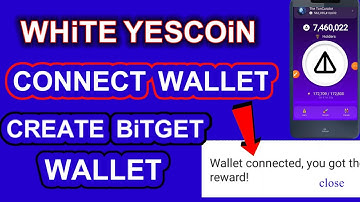 White yescoin wallet connect | #yescoin | #walletconnect | #bitgetwallet | real yes coin wallet