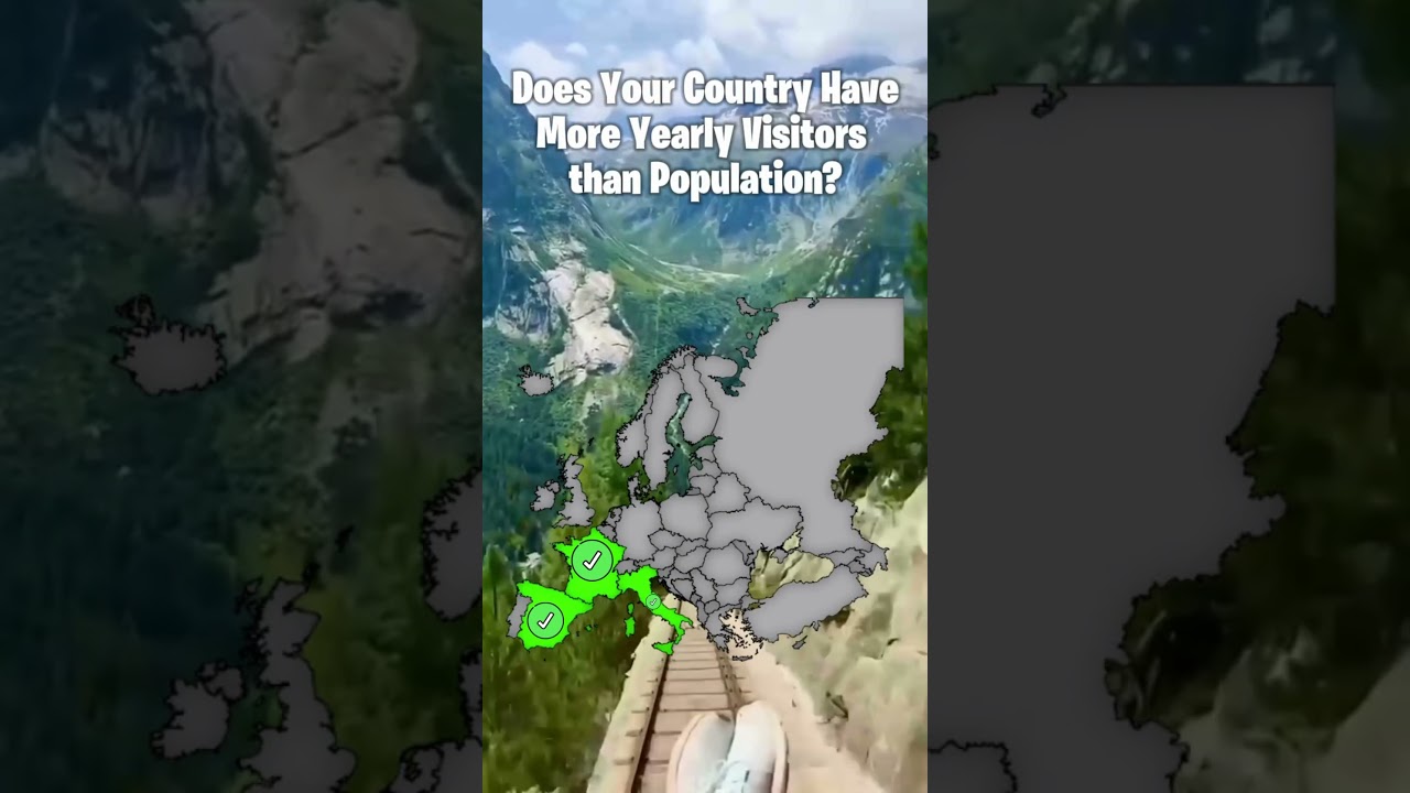 Does Your Country Have More Yearly Visitors than Population?