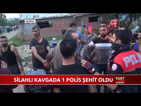 Bursa'da Silahlı Kavgaya Müdahale Eden Polis Şehit Oldu