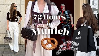 MUNICH: DRAKE CONCERT, OKTOBERFEST, SHOPPING AT CHANEL, LV & YSL – TRAVEL VLOG | HAUTEATHEART