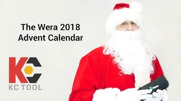 The Wera 2018 Advent Calendar From KC Tool
