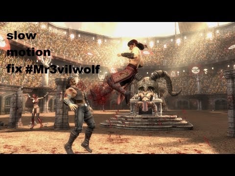 how to fix Mortal Kombat Komplete Edition Slow Motion HD
