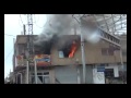 شام درعا الحراك احتراق منزل نتيجة القصف 29 2 2012 