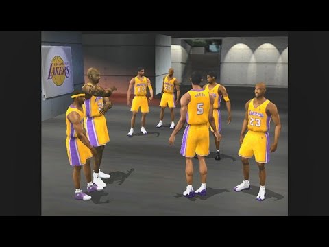 NBA Live 2002 - Wizards vs Lakers