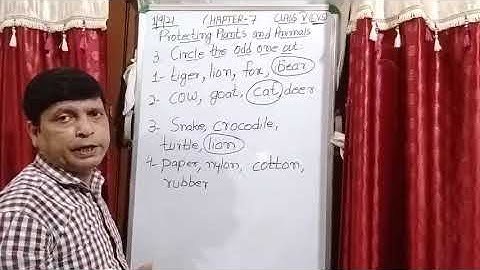 Class V EVS 01 09 2021 by Mr Rupesh Chapter 7 Protecting plant and animal