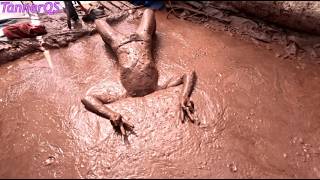 Heated indoor mud pit Experience #mud