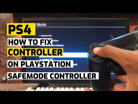 How To Fix Controller Won’t Connect Or Work On Safemode On PS4 PlayStation