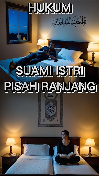 Hukum Suami Istri Pisah Ranjang ‼️ #shorts