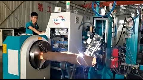 Intersecting line pipe cutting machine, pipe intelligent cutting robot