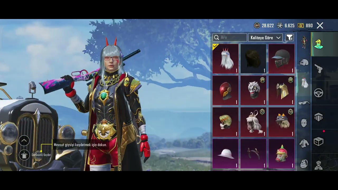 Satılık pubg mobile hesabı tekliflere açığız açılış fiyatı 2.500