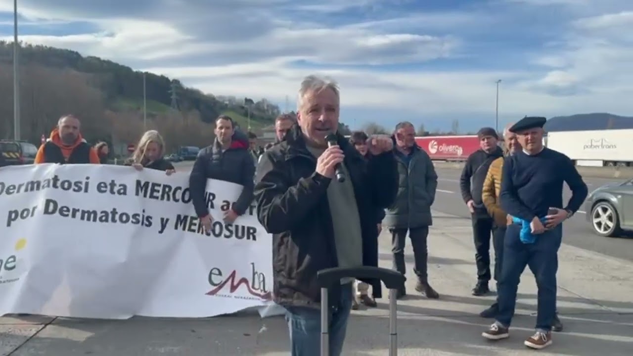 Movilización agraria en Irún