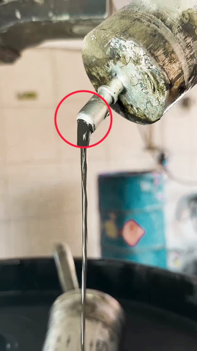 The oil filter is dirty! #shorts #youtube #foryou