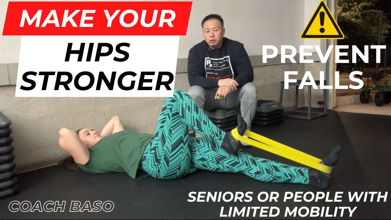 Lying down exercises for fall prevention - Bed/Floor Exercises for Hips, Core & Ankles | Coach Baso