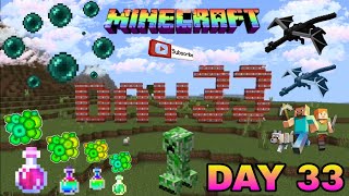 Minecraft TNT Experiment — Day 33 (v33)